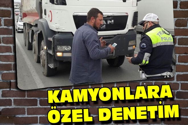 KAMYONLARA ÖZEL DENETİM