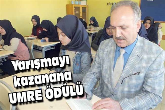 Yarışmayı kazanana UMRE ÖDÜLÜ