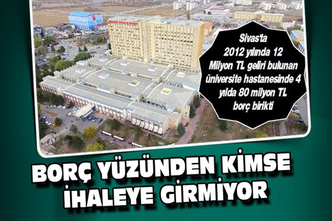 BORÇ YÜZÜNDEN KİMSE İHALEYE GİRMİYOR