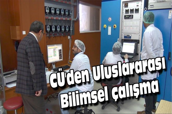 CÜ´den Uluslararası Bilimsel çalışma