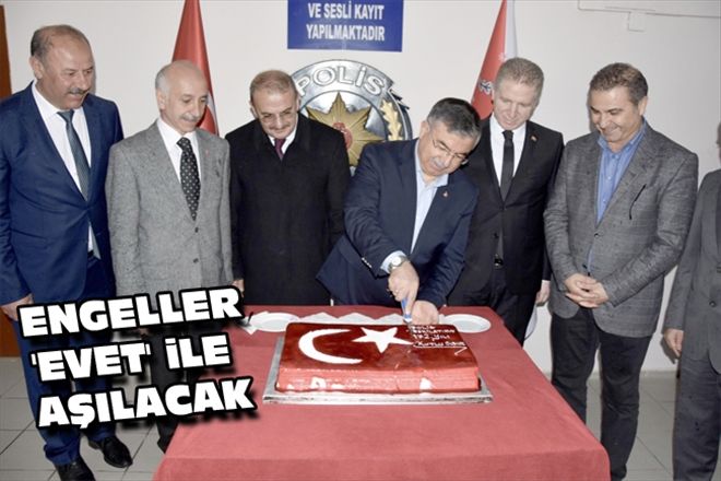 ENGELLER ´EVET´ iLE  AŞILACAK
