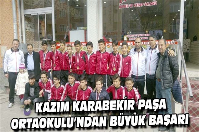 KAZIM KARABEKİR PAŞA ORTAOKULU´NDAN BÜYÜK BAŞARI