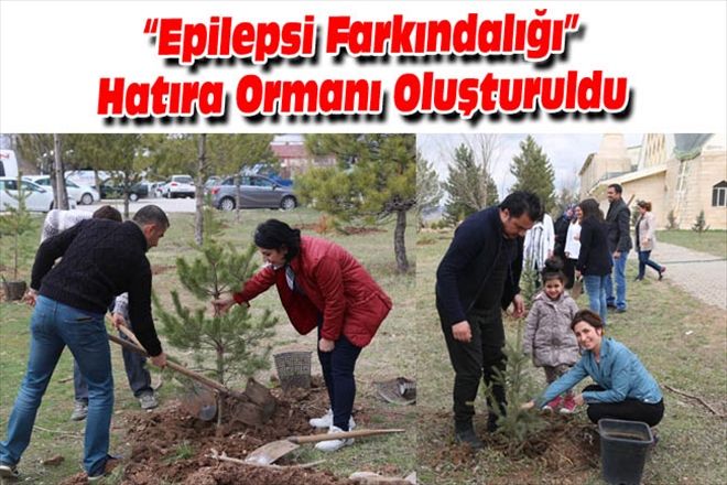Epilepsi Farkındalığı Hatıra Ormanı Oluşturuldu