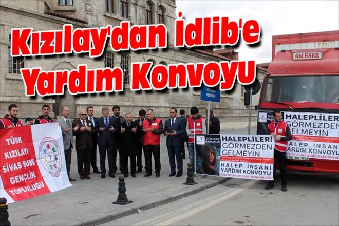 Kızılay´dan İdlib´e Yardım Konvoyu