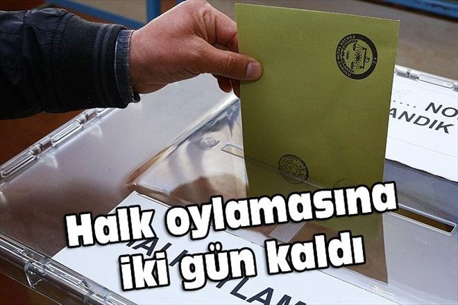 Halk oylamasına iki gün kaldı