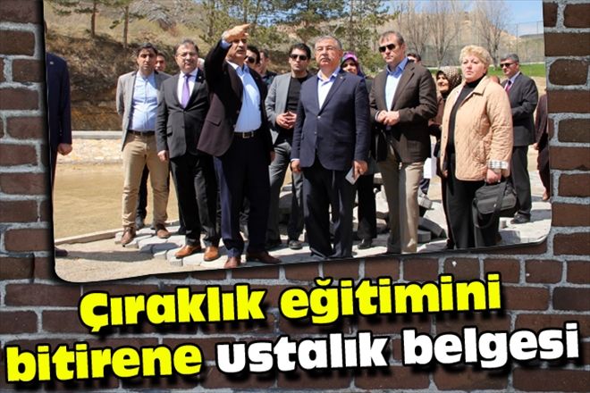 Çıraklık eğitimini bitirene ustalık belgesi 