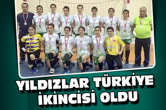 YILDIZLAR TÜRKİYE İKİNCİSİ OLDU