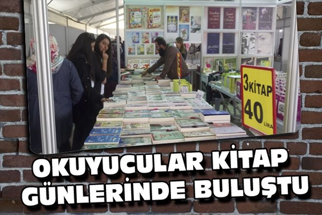 OKUYUCULAR KİTAP GÜNLERİNDE BULUŞTU