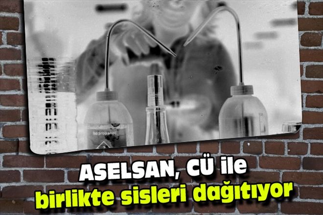ASELSAN, CÜ ile birlikte sisleri dağıtıyor