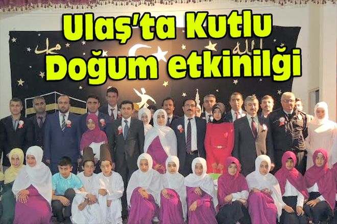 Ulaş´ta Kutlu Doğum etkinilği