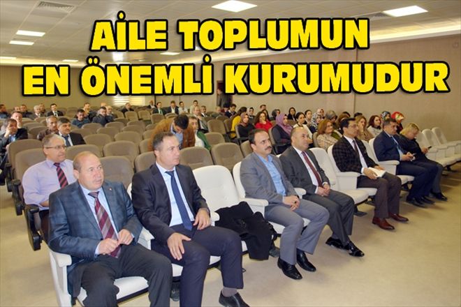 AİLE TOPLUMUN EN ÖNEMLİ KURUMUDUR