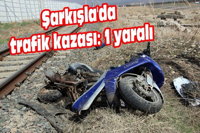 Şarkışla´da trafik kazası: 1 yaralı