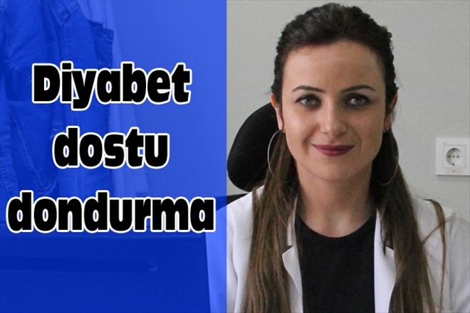 Diyabet dostu dondurma 