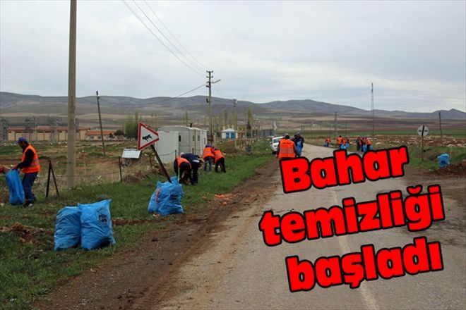 Bahar temizliği başladı