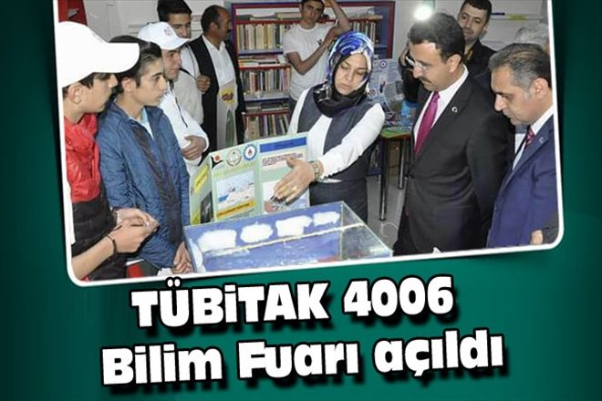 TÜBiTAK 4006 Bilim Fuarı açıldı