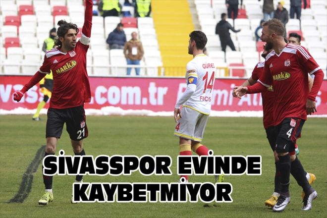 SİVASSPOR EVİNDE KAYBETMİYOR