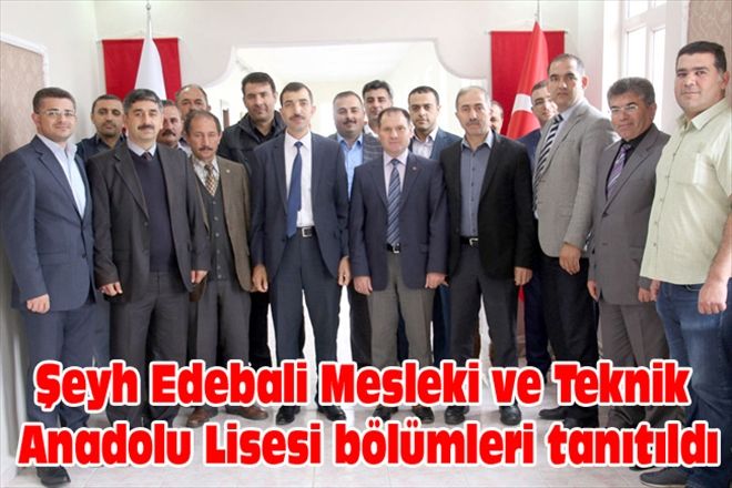 Şeyh Edebali Mesleki ve Teknik Anadolu Lisesi bölümleri tanıtıldı