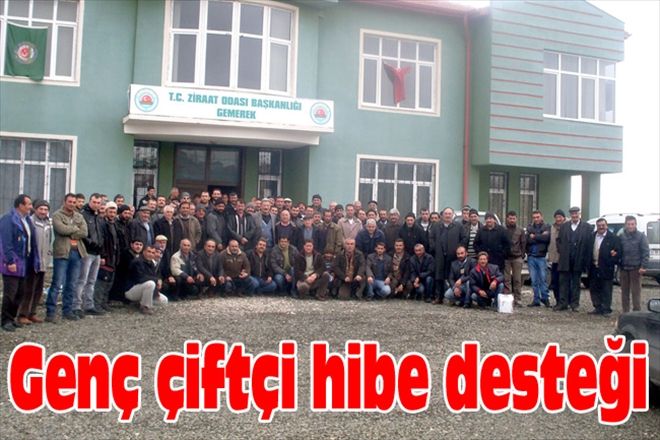 Genç çiftçi hibe desteği