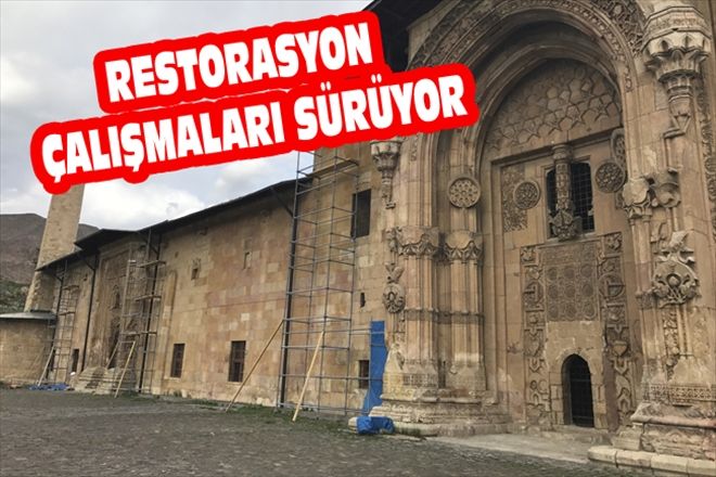 RESTORASYON ÇALIŞMALARI SÜRÜYOR