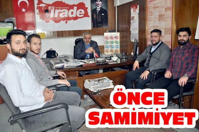 ÖNCE SAMİMİYET
