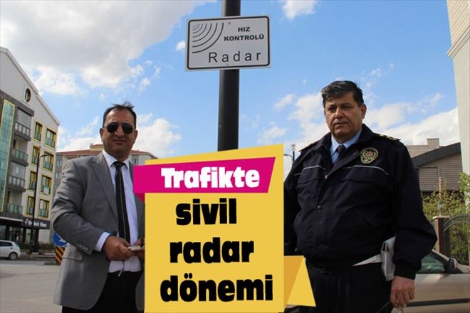 Trafikte sivil radar dönemi
