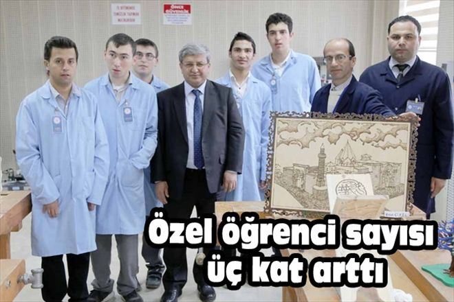 Özel öğrenci sayısı üç kat arttı