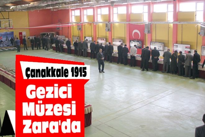 Çanakkale 1915 Gezici Müzesi Zara´da