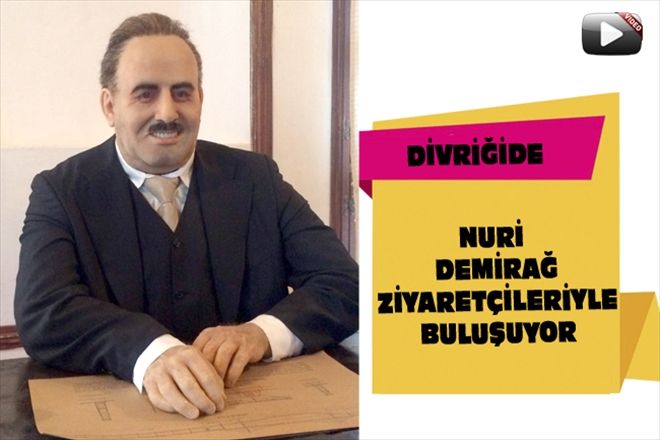 NURİ DEMİRAĞ ZİYARETÇİLERİYLE BULUŞUYOR