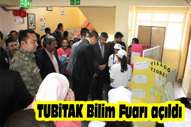 TÜBİTAK BİLİM FUARI AÇILDI