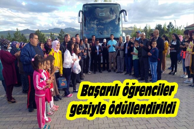 BAŞARILI ÖĞRENCİLER GEZİYLE ÖDÜLLENDİRİLDİ