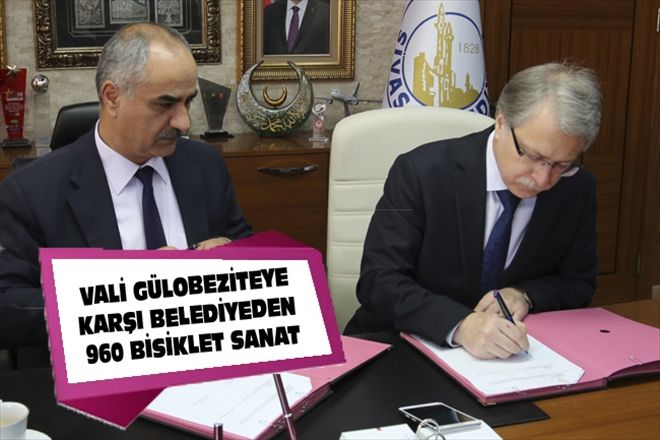 OBEZİTEYE KARŞI BELEDİYEDEN 960 BİSİKLET