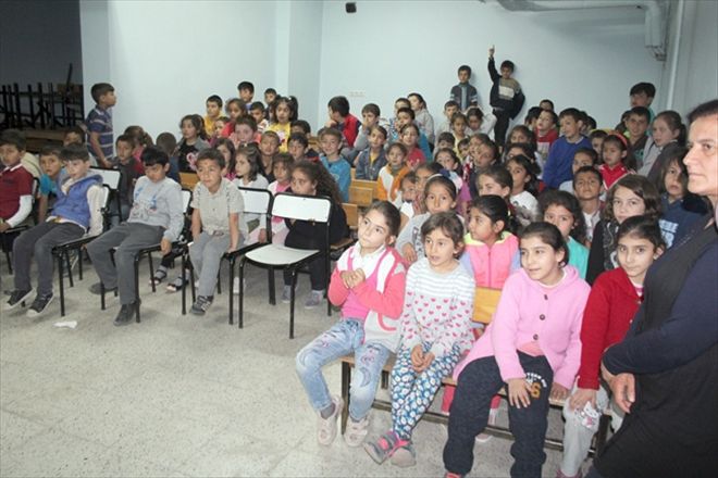 Çocuklara trafik eğitimi verildi