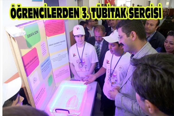ÖĞRENCİLERDEN 3. TÜBİTAK SERGİSİ
