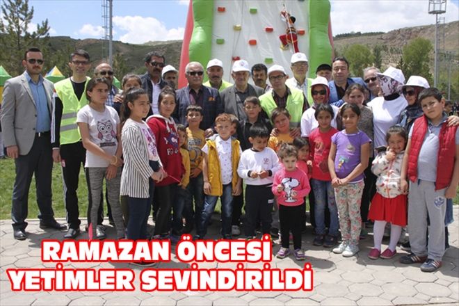 RAMAZAN ÖNCESİ YETİMLER SEVİNDİRİLDİ