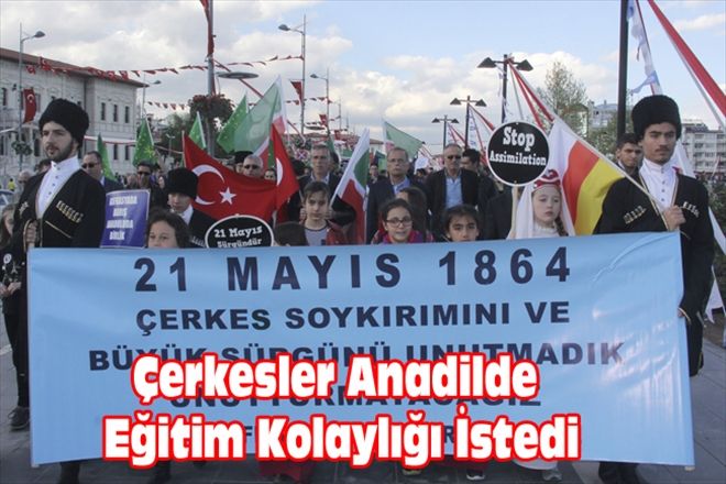 Çerkesler Anadilde Eğitim Kolaylığı İstedi