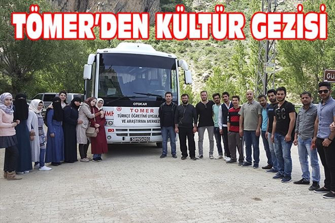 TÖMER´DEN KÜLTÜR GEZİSİ