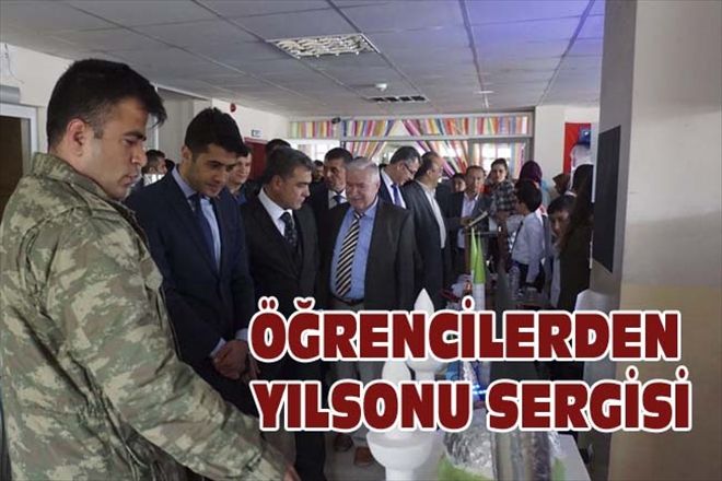 ÖĞRENCİLERDEN YILSONU SERGİSİ