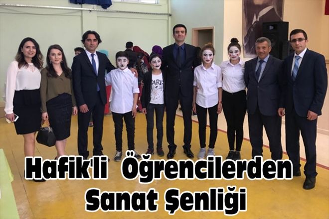 Hafik´li  Öğrencilerden  Sanat Şenliği