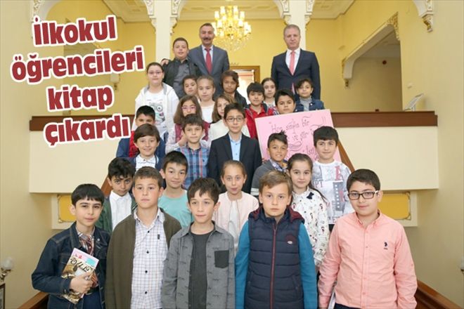 İlkokul öğrencileri kitap çıkardı