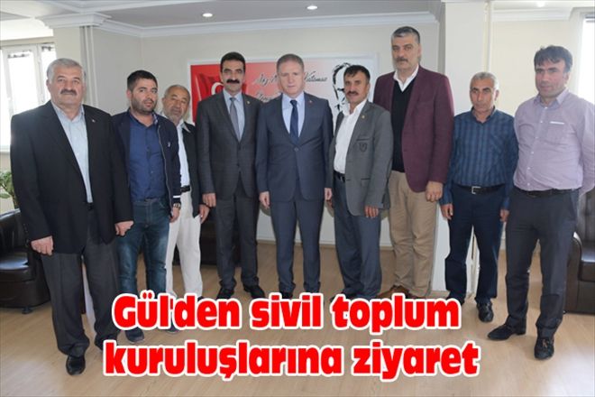 Gül´den sivil toplum kuruluşlarına ziyaret