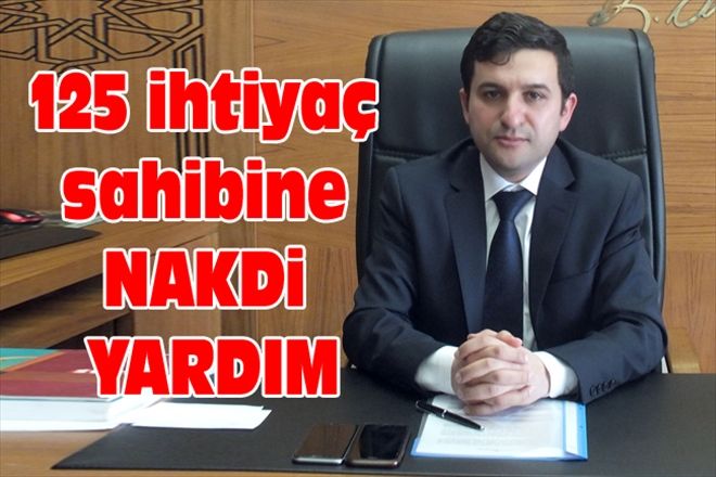 125 ihtiyaç sahibine NAKDi YARDIM