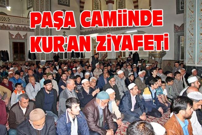 PAŞA CAMiiNDE KUR´AN ZiYAFETi