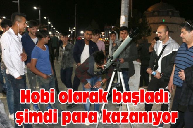 Hobi olarak başladı şimdi para kazanıyor
