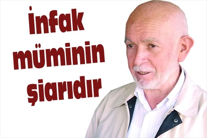 İnfak müminin şiarıdır