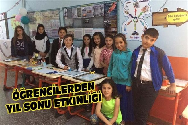 ÖĞRENCİLERDEN YIL SONU ETKİNLİĞİ