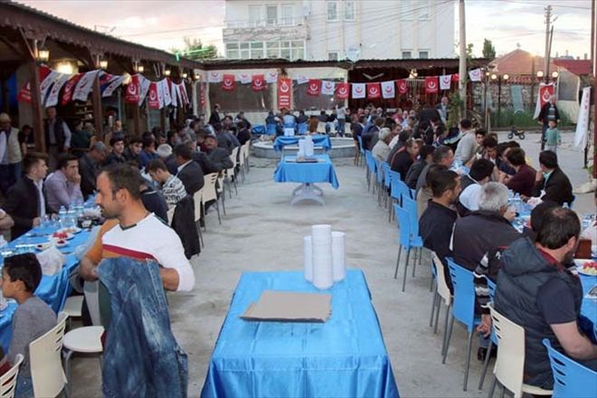 BBP Şarkışla İlçe Teşkilatından iftar programı