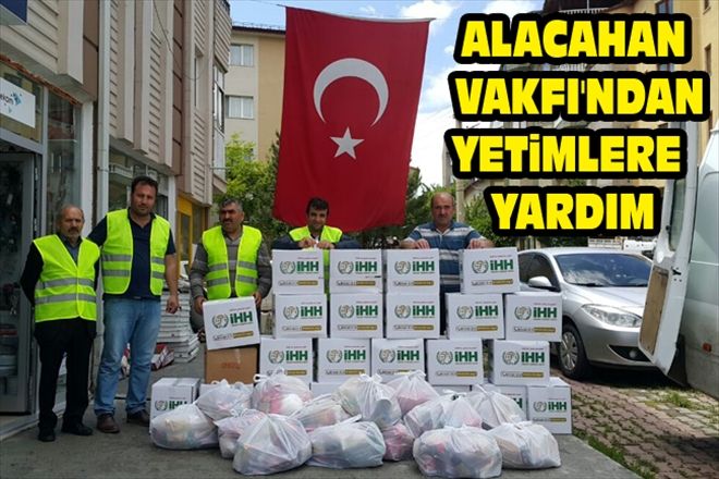 ALACAHAN VAKFI´NDAN YETiMLERE YARDIM