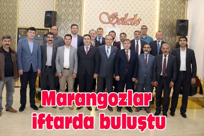 Marangozlar iftarda buluştu