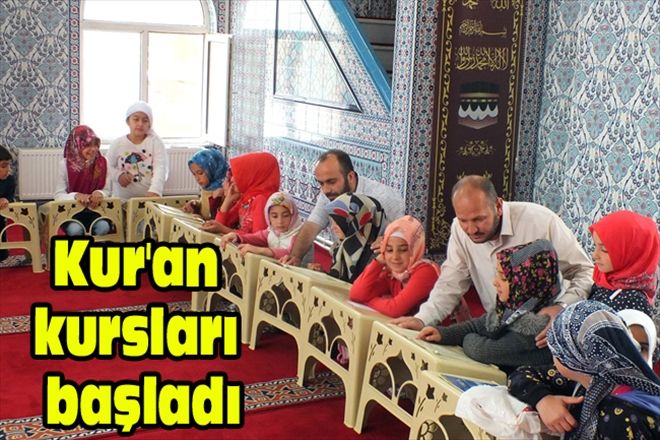 Kur´an kursları başladı