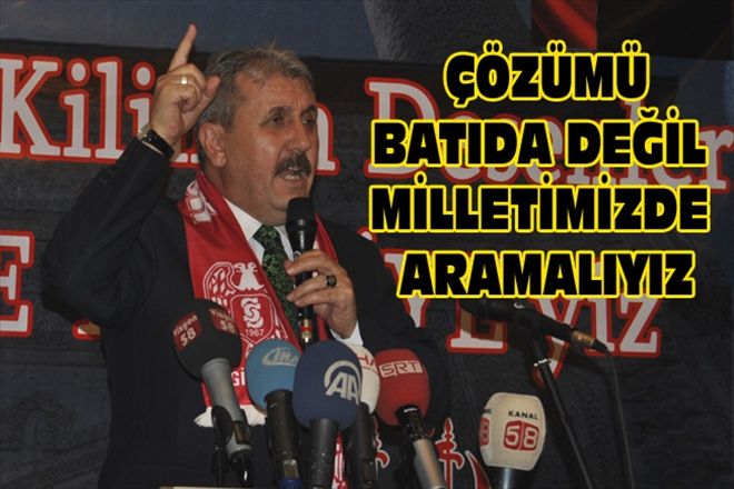 ÇÖZÜMÜ BATIDA DEĞİL  MİLLETİMİZDE ARAMALIYIZ